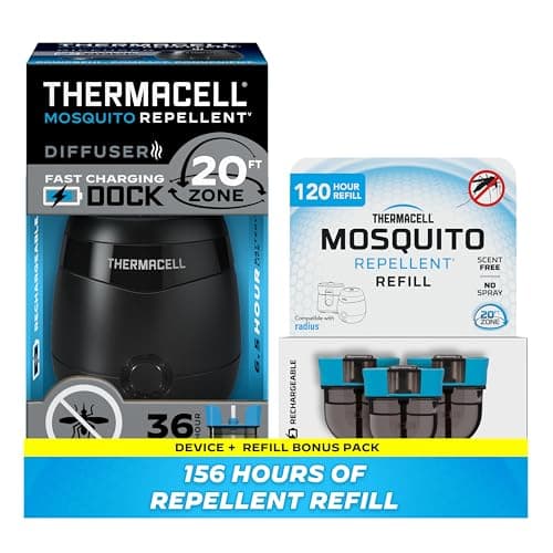 Thermacell E-Series Rechargeab...ray and Bug Zapper Alternative