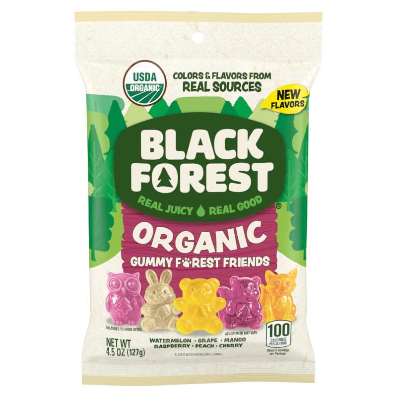 Black Forest Organic Gummy For...t Free, 4.5oz Bag (Pack of 12)