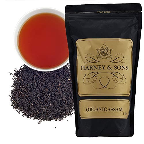 Harney & Sons Organic Assam Lo...an Tea, Caffeinated, 16 oz Bag