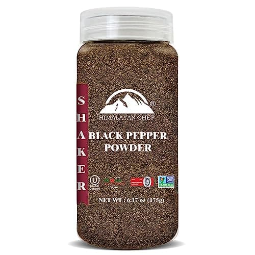 Himalayan Chef Organic Black P...Certified, Black Pepper Shaker