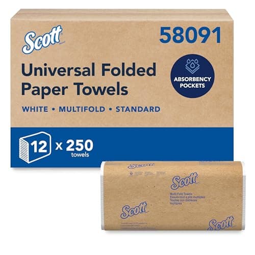 Scott Professional Universal M...Packs/Case, 3,000 Sheet Total)