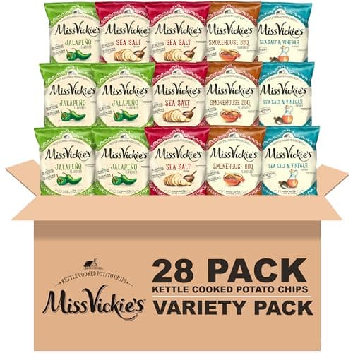 Miss Vickie’s Kettle Chips 28-Count Variety Pack Just $12.92 Shipped for Prime Members (Reg. $20)