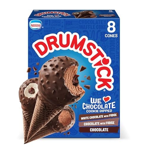 Drumstick We Love Chocolate Ic...ack, Frozen, 1.08 ltr, 8 Count