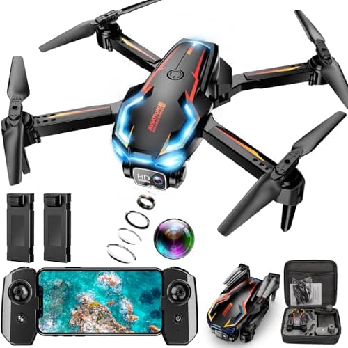 Loiley 2K FPV Camera Drone 2-Battery Set for $40 + free shipping