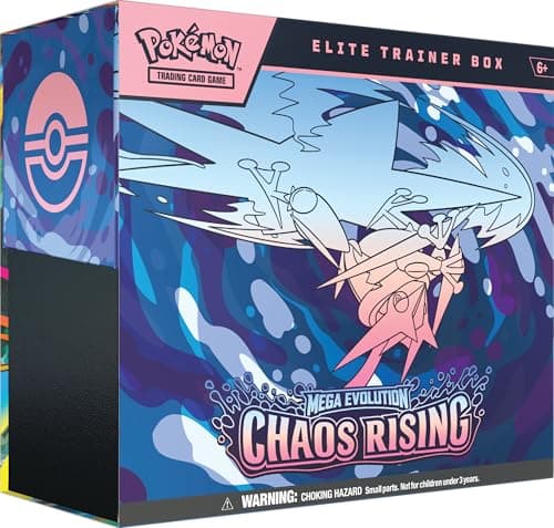 Pokemon TCG Mega Evolution Chaos Rising Elite Trainer Box for $80 + free shipping
