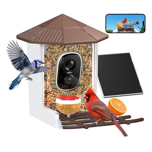Smart Bird Feeder Only $39.99 Shipped on Amazon (Get Alerts Sent Straight To Your Phone!)