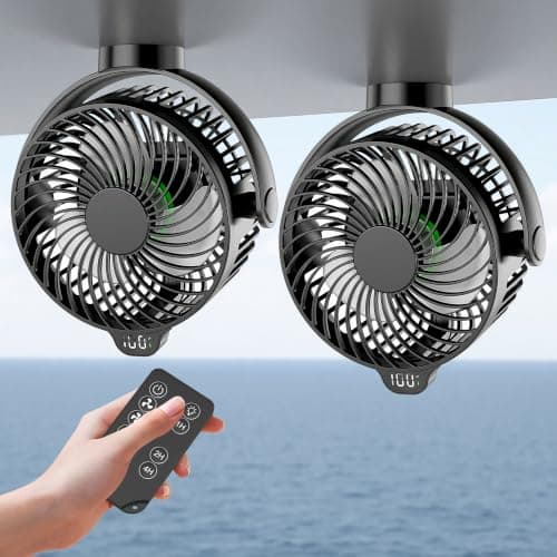 Magnetic Cruise Fan w/ LED Display 2-Pack for $45 + free shipping