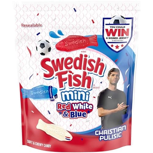 Swedish Fish Mini Red White & Blue Just $5.84 Shipped on Amazon