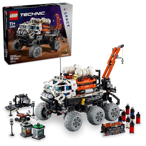 Prime: 1599-Pc LEGO Technic: Space: Mars Crew Exploration Rover Building Set $100 + Free S&H