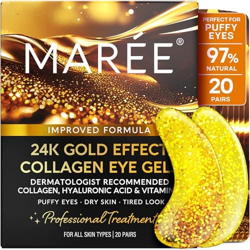 MAREE 24k Gold Eye Gels 20-Pack Only $7.59 Shipped on Amazon (Reg. $20)