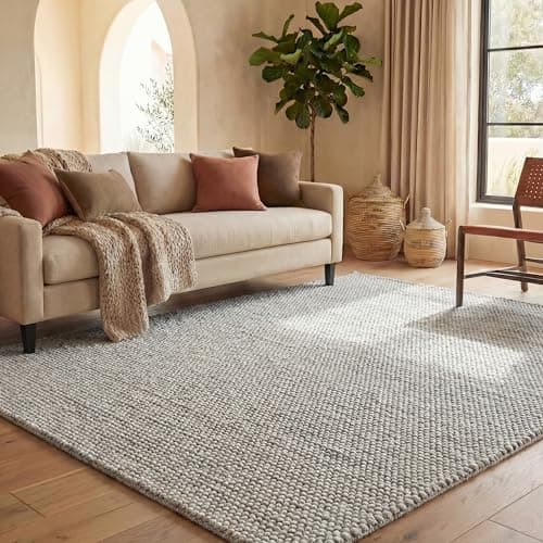 SAFAVIEH Area Rug 10x14 - Natu...edroom, Dining Space (NAT425G)