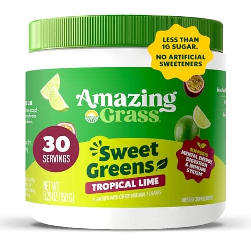 Amazing Grass Sweet Greens and...la, Tropical Lime, 30 Servings
