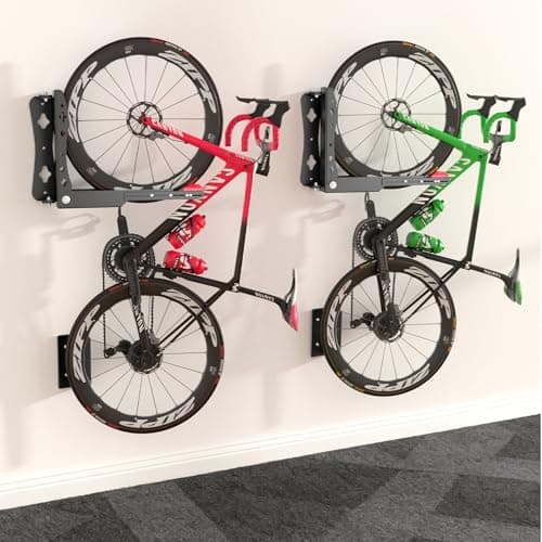 Swivel Bike Wall Mount, No Hea... Home Storage Solution, 2 Pack