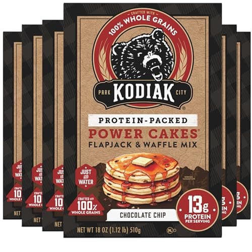 Kodiak Chocolate Chip Pancake Mix 6-Pack Just $18.60 Shipped on Amazon (Reg. $33)