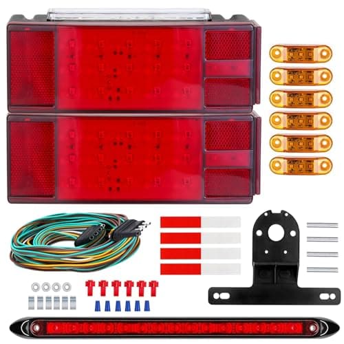 Vinauo LED Boat Trailer Light Kit for $20 + free shipping w/ Prime