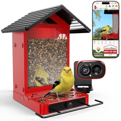 RichBird Smart Solar Metal Bird Feeder w/ 2.5K Camera & Night Vision $24.99 + Free Shipping