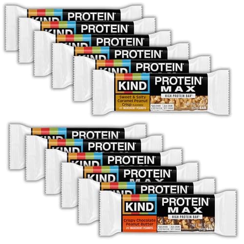 [SnS, AC] $10.93* | 12-Ct 2.2-Oz KIND Protein MAX Bars (Variety Pack) at Amazon