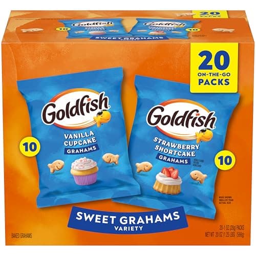 Goldfish Graham Crackers Snack Bags 20-Count Just $7 Shipped on Amazon