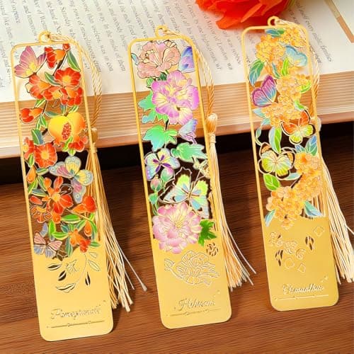 Metal Bookmarks 3-Pack Just $2.49 on Amazon (Cute Mother’s Day Gift Basket Add-On)