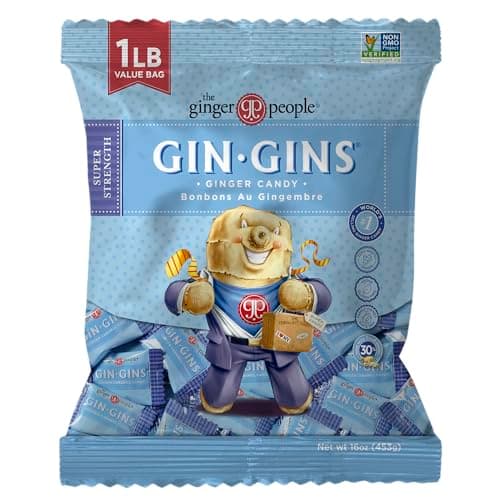 GIN GINS Super Strength – Natu...ge 1 lb Bag (16oz) – Pack of 1