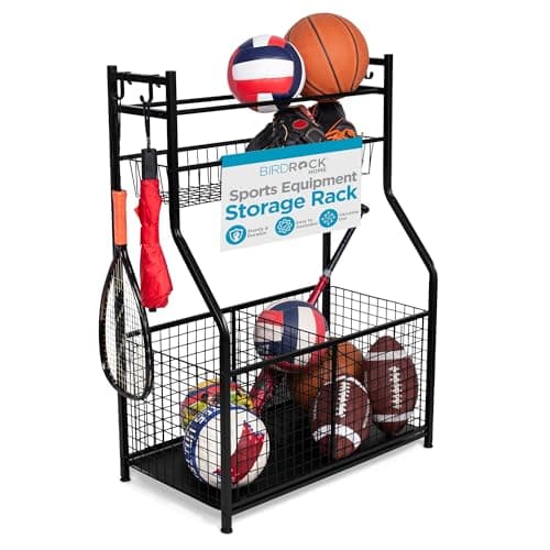 BIRDROCK HOME Sports Equipment... Stick Cage | Indoor - Outdoor