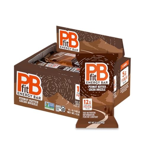 6-Pack 2.1-Ounce PBfit Peanut Butter Cocoa Drizzle Energy Bars $3.78 w/ S&S + Free Shipping w/ Prime or on $35+