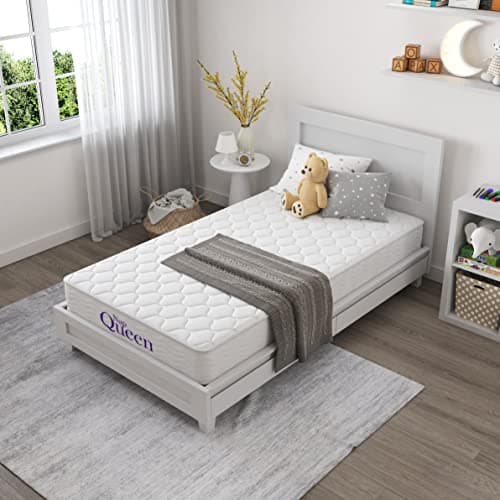 NapQueen Twin-XL Mattress, 6 I... a Box, Fiberglass Free, White