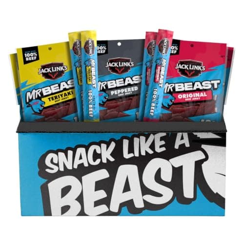 Jack Link’s x MrBeast 9-Count Variety Pack Just $12.61 Shipped for Prime Members (Reg. $23)