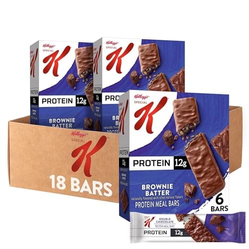 [SnS, AC] $6.74* | 18-Pack 1.58-Oz Special K Bar Protein Meal Bars (Brownie Batter) at Amazon