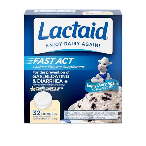 Lactaid Fast Act Chewables 32-Count Just $7 Shipped on Amazon (Reg. $14)