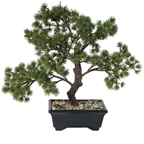 Vickerman 12" Artificial Potted Pine Bonsai Tree for $15 + free shipping w/ Prime