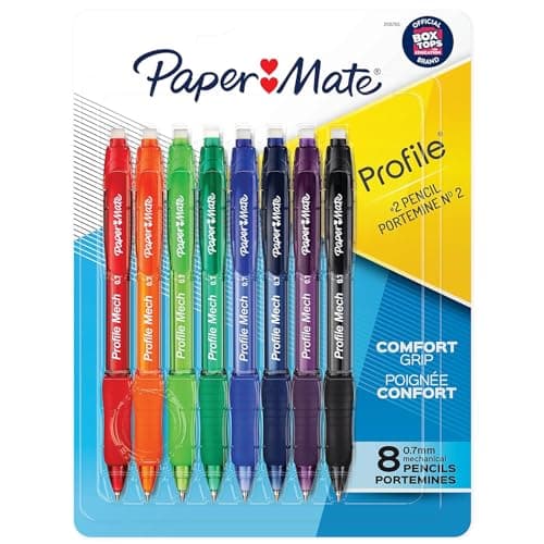 Select Accounts: 8-Ct 0.7mm Paper Mate Profile Mech Mechanical Pencils $4.50 w/ S&S