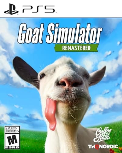 $11.99 | Goat Simulator: Remastered (PlayStation 5) at Amazon