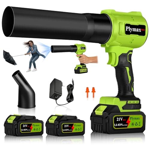 Cordless Handheld Leaf Blower w/ 2 Batteries & Charger for $60 + free shipping