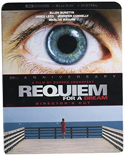 $11.49 | Requiem for a Dream: Director's Cut | 20th Anniversary Edition (4K Ultra HD + Blu-ray) at Amazon