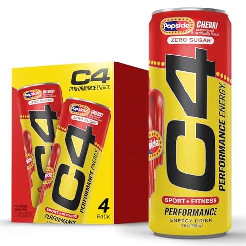 [Amazon Business] 4-Pack 12-Oz C4 Cherry Popsicle Performance Energy Drinks $3.92 w/ S&S + Free Shipping w/ Prime or on $35+