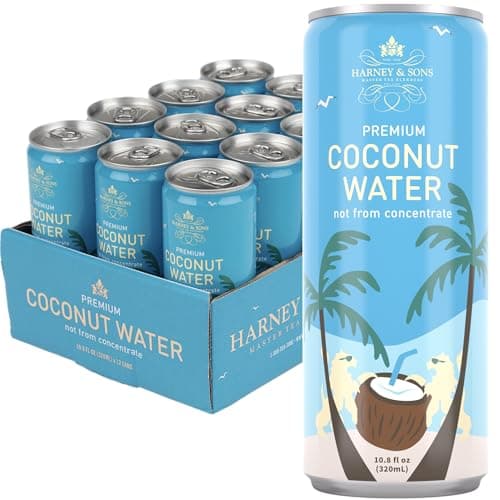 Harney & Sons Coconut Water, 10.8 oz can (Pack of 12)