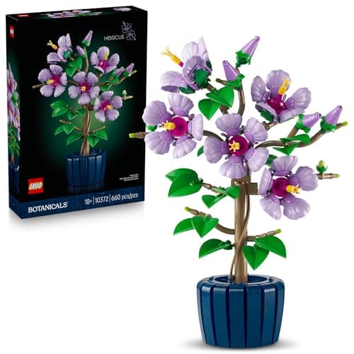 660-Piece LEGO Botanicals Hibiscus Flower Building Set (10372) $39.99 + Free Shipping