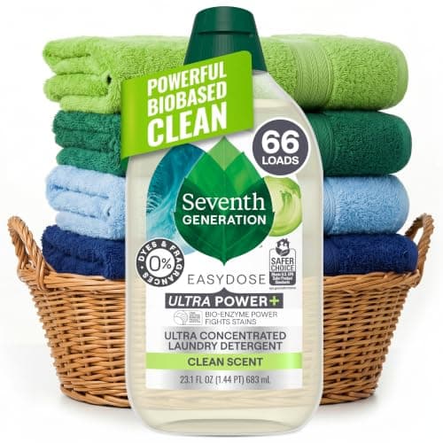 [Select Accounts] 23.1-Oz Seventh Generation Power Plus Laundry Detergent (Clean Scent) $7.19 w/ S&S + Free Shipping w/ Prime or on $35+