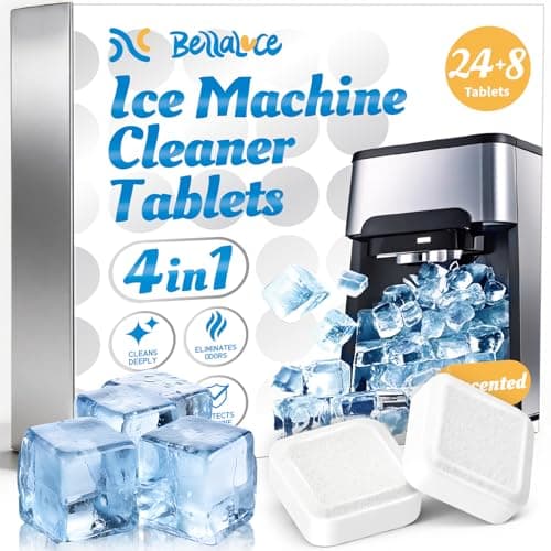 Bellaluce Ice Machine Cleaner ..., Odor-Free, Crystal Clear Ice