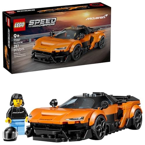 287-Pc LEGO Speed Champions McLaren W1 Race Car Toy (77257) $22.39 + Free S&H w/ Prime or $35+ @Amazon