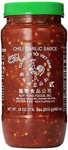 Huy Fong Sauce Chili Garlic,18 oz~$4.03 @ Amazon