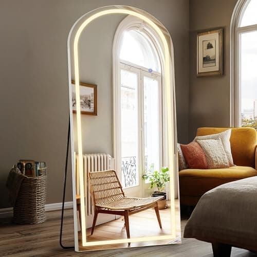 DUMOS Arched Full Length Mirro...ng Room, Living Room, Bathroom
