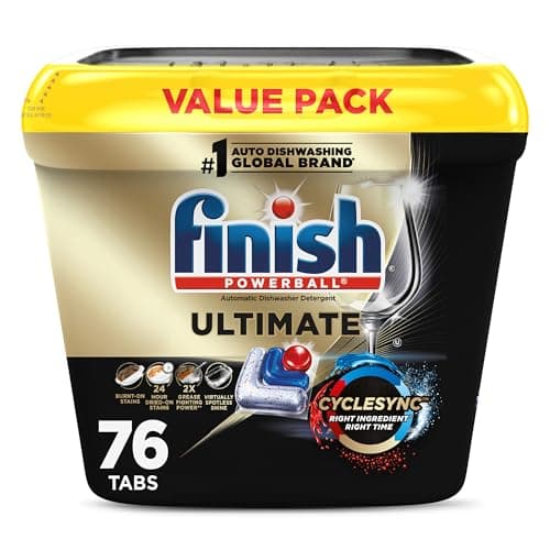 Finish Ultimate Dishwasher Pod...ng & Scrubbing Power, 76 Count