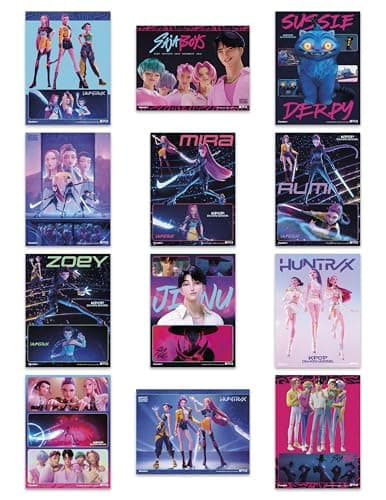 Netflix KPop Demon Hunters (2025) Poster Book