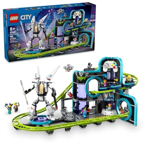 [Prime] $69.99 | 986-Piece LEGO City: Funfair - Robot World (60421, 2024) at Amazon