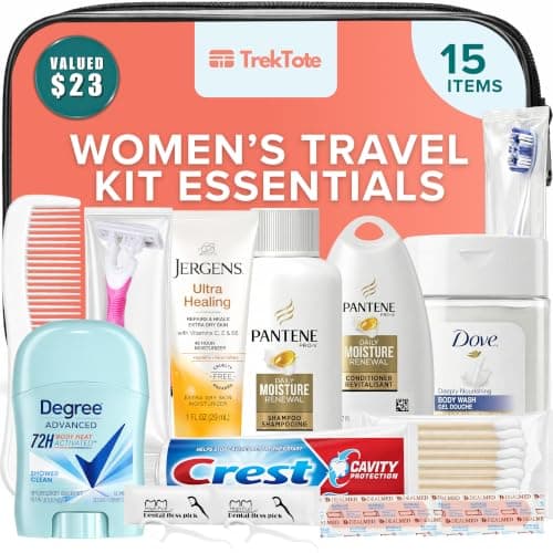 15-Piece Travel Toiletry Bag Just $9.99 on Amazon (Reg. $14)