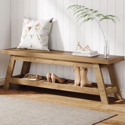 Tribesigns 55" Wood Entryway B...for Entryway, Bedroom, Mudroom