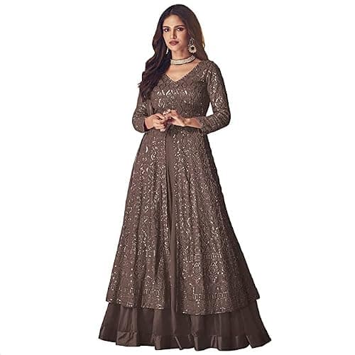 Nimbark Ready to Wear Indian Pakistani Designer Salwar Suit Eid Party Wear Salwar Kameez Georgette Anarkali Suit for Women