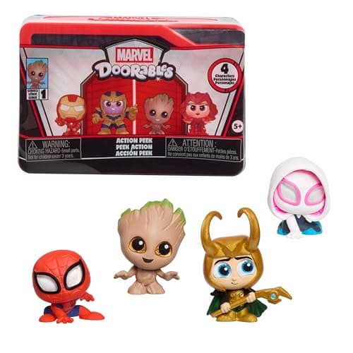 Marvel Doorables Action Peek S...ures, Boys and Girls Ages 5 Up